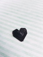 coffin heart pin badge