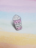 witches brew pin badge