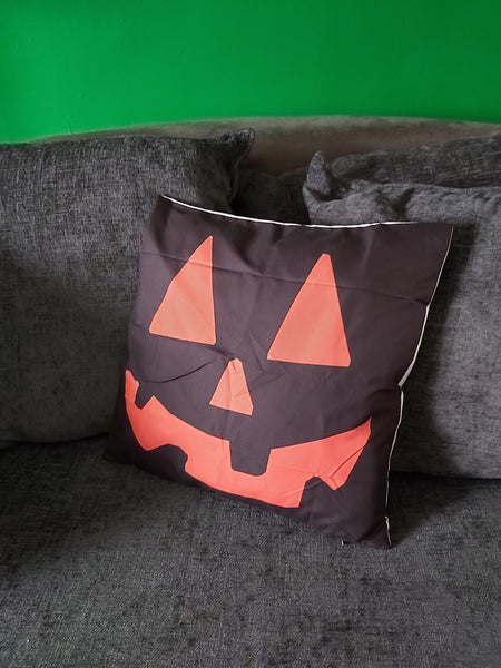 pumpkin cushion
