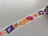 4m roll washi tape - 20mm - halloween playing cards