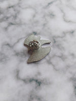 plague doctor pin badge