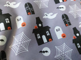 haunted house make-up pouch
