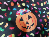 candy pumpkin make-up pouch