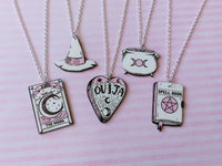 pink witchcraft necklaces
