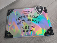 ouija board holographic make-up pouch