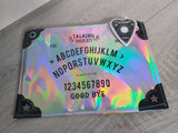 ouija board holographic make-up pouch