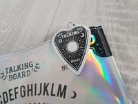 ouija board holographic make-up pouch