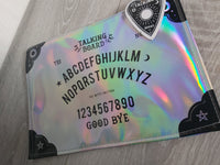 ouija board holographic make-up pouch