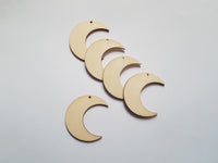 50mm wooden moons