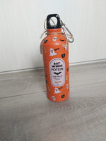 bat wings potion metal water bottle