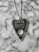 ouija planchette necklace - black 