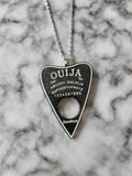 ouija planchette necklace - black 
