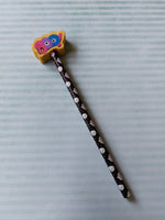 halloween eraser topped pencil - boo! 