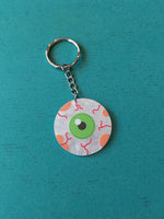 eyeball keyring