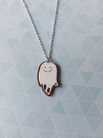 creepmas cookie necklace - ghost 