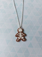 creepmas cookie necklace - gingerdead man 