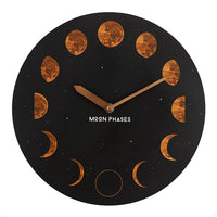 moon phases wall clock