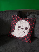 polka dot ghost cushion