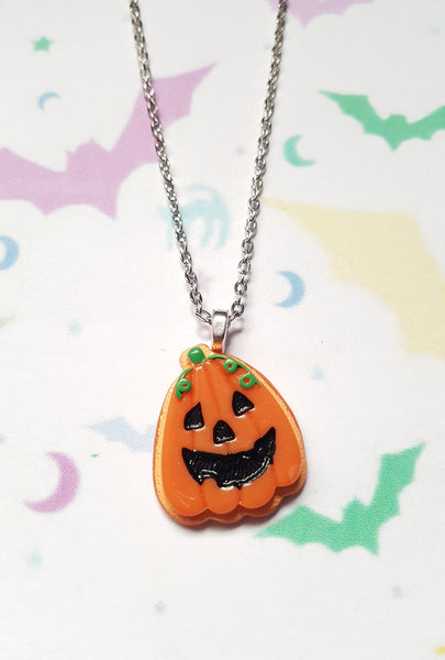 pumpkin necklace