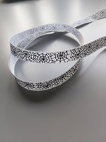 16mm spiderweb ribbon - white 