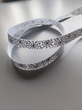 16mm spiderweb ribbon - white 