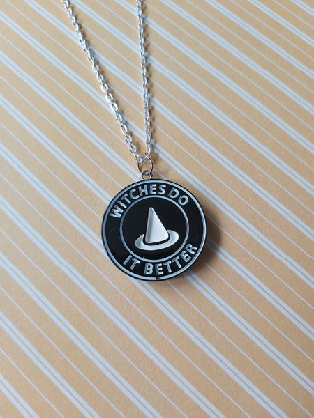 witchcraft necklace - witches do it better