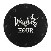 witching hour wall clock